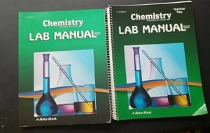 Abeka Chemistry Precision And Design Lab Manual Teacher Key And Student Lab Book - Picture 1 of 5