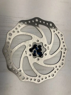 nuevo rotor freno disco 160mm; 1,87mm espesor; 6 pernos montaje, pernos incluidos Foto 1 de 4