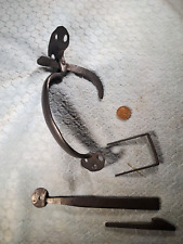 Bean Thumb Latch Wrought Iron 1800's Restored