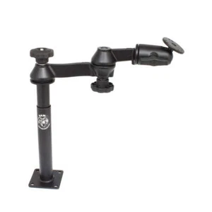 RAM Tele-Pole with 8" & 9" Poles, Double Swing Arms & Round Plate - Picture 1 of 1