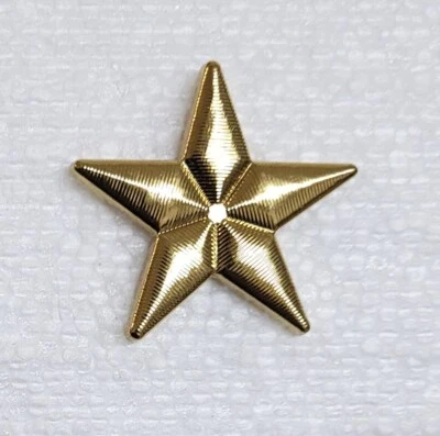JHB Super Star Buttons 15mm 30mm Gold Tone Shiny Celestial Sky Sewing Art Craft - Image 1 of 4