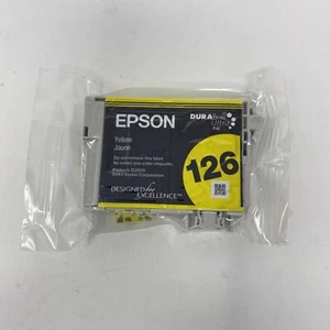 Genuine Epson T126 Yellow Ink Cartridge [Open Box] - Picture 1 of 2