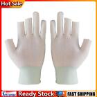 3 Fingers Cut Fishing Gloves Anti-Slip Sunscreen Angling Gloves (White) Hot