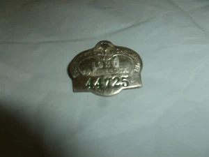 Vintage 1935 Minnesota Chauffeur Pinback Lizenz Lot A-560 - Bild 1 von 8