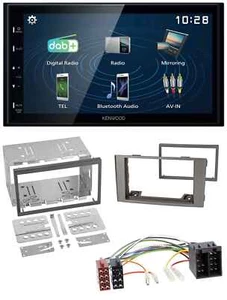 Kenwood 2DIN Bluetooth MP3 USB DAB Autoradio für Iveco Daily 2006-2014 silber - Bild 1 von 8