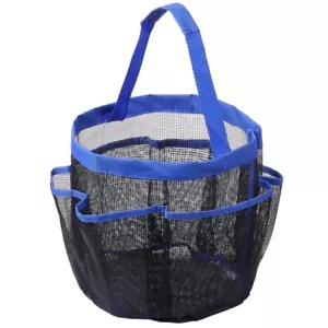 Scomparto e otto tasche laterali 8 tasche box doccia blu - Foto 1 di 2