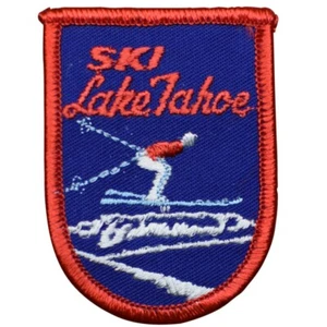 Vintage Lake Tahoe Patch - California, Nevada, Snow Ski Badge 3" (Sew on) - Picture 1 of 1