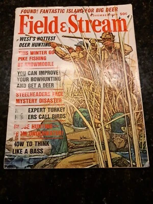 1970 Field & Stream magazine November West hottest deer hunting  - Image 1 of 4