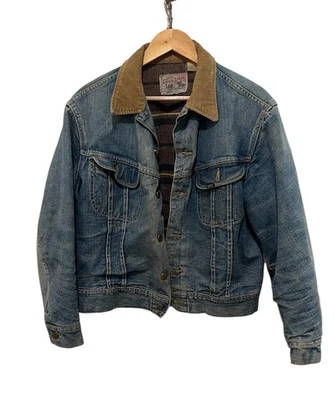 Vintage 70s Lee Storm Rider Blanket Lined Denim Jean Jacket - Image 1 of 4