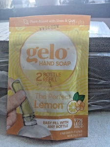 Gelo Handseife 2 Flaschen Nachfüller The Perfect Lemon97% weniger Abfall - Bild 1 von 2