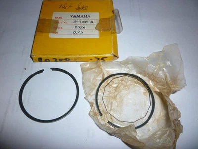 JUEGO ANILLO PISTÓN YAMAHA 52,75 mm, +0,75 mm, 397-11610-02 / 00 / 01, RD200 1974-76 Foto 1 de 3