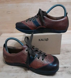 🌏 KALSO Earth 🇺🇲 USA VINTAGE ZIGGY OCKER Gr. 7 FAROH LOKAH Schnürschuh RAR!! - Bild 1 von 7