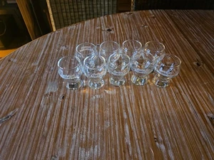 9 Stk Gurktaler Alpenkräuter Schnapsglas m. Eichstrich 2 und 4 cl, Sehr gut! - Bild 1 von 3