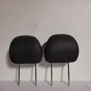 2011-2014 Hyundai Sonata Front Headrest Set Left and Right Black Leather OEM - Bild 1 von 4