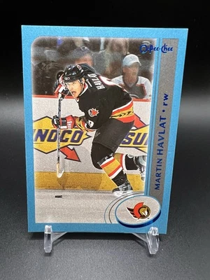2002-03 O-Pee-Chee Premier BLUE Martin Havlat #49 Senators /500 - Image 1 of 2