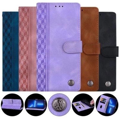 Magnetic Flip Case Wallet Leather Cover For Nokia 5.3 3.4 5.4 G20 G10 6.3 G300 - Image 1 of 4