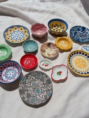 lotto set piatti piccoli giappone - Immagine 1 di 4