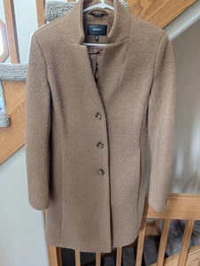DNKY Damen Woll Peacoat Größe 4 Camel - Bild 1 von 6