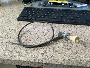 1958 FORD WINDSHIELD WIPER CONTROL SWITCH & CABLE  Fit's 1957 less Knob - Picture 1 of 4