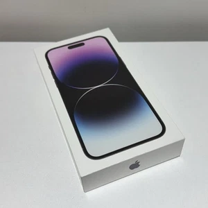 iPhone 14 Pro Max Deep Purple 128gb A2894 Pudełko TYLKO - Zdjęcie 1 z 9