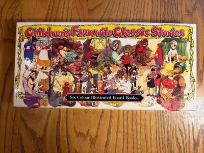 CHILDREN'S FAVOURITE CLASSIC STORIES(SIX COLOUR ILLUSTRATED BOARD BOOKS BOX SET) Foto 1 de 3
