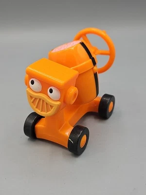 Mezclador de cemento parlante Bob the Builder Dizzy 2001 de colección Orange Hit Chapman LEER Foto 1 de 4