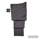 Zanella Men's 34 × 38 Parker Gray Wool Pants Stretch Waist NWT $295 Italian 