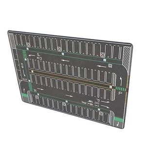 Diorama 1/64 Parking Lot Mat Model Car Scene Display Large Garage Toy Mouse Pad- - Picture 1 of 10