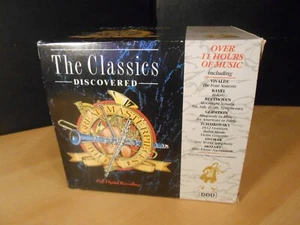 The Classics Discovered Classical Music Great Masterpieces 10 CD Box Set 11 Hrs - Picture 1 of 6