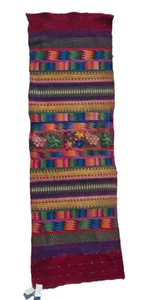 1970s Vintage Half Huipil - San Antonio Aguas Calientes - Guatemala - 14" x 43" - Picture 1 of 6