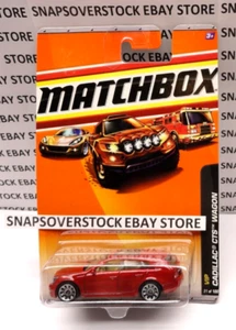 2010 MATCHBOX RED CADILLAC CTS WAGON, MBX #31, 1ST RELEASE MODEL CASTING, VHTF - Picture 1 of 9