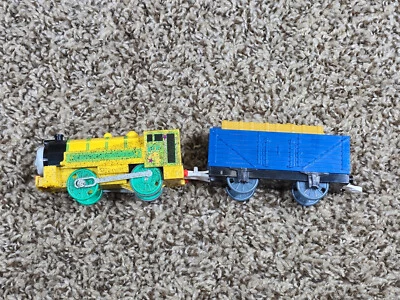 Talking Victor Thomas & Friends Trackmaster Train  & Car Motorized 2011 WORKING - Image 1 of 4