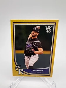 2018 Topps Big League - Gold #253 Chad Bettis - Bild 1 von 2