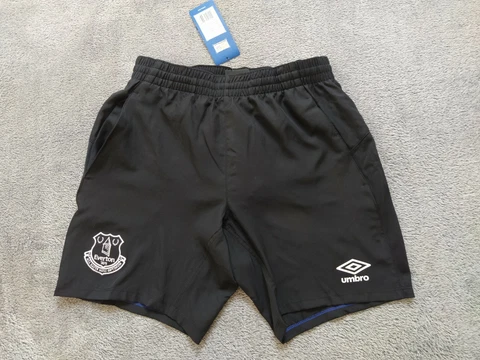 Umbro Everton Training Woven Short  Size S New Black Cover