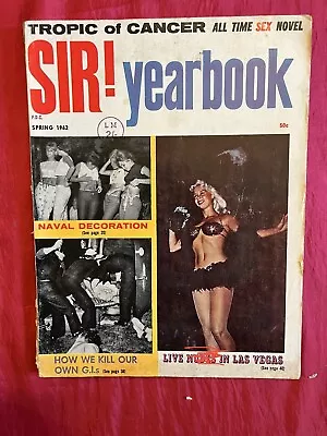 Sir Yearbook. Vintage American Magazine. Spring 1962. - Image 1 of 3