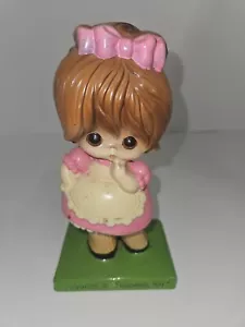 Vintage American Greetings 1975 Hello Dolly's 7" Keramik Glück ist.. Figur - Bild 1 von 6