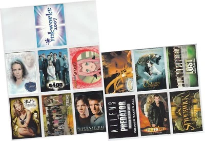 Inkworks 2007 - 13 Assorted Card Promo Pack/Set - San Diego Comic Con SDCC 2007 - Image 1 of 4