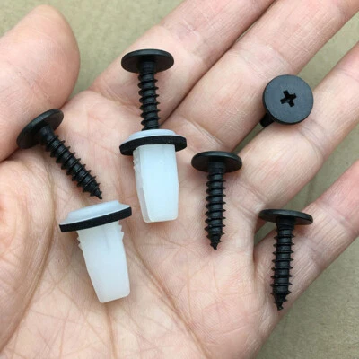 5 Set Car Wheel Arch Fender Lining Screw Grommets Clips for Honda - Image 1 of 3