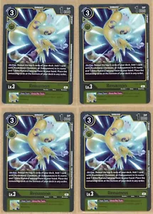 RENAMON X 4 Digimon CCG Digital Hazard FOIL RARO Playset EX2-019 - Foto 1 di 1