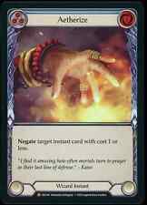 Aetherize Foil - Flesh and Blood FaB - 1st Edition - Crucible of War CRU164 - NM