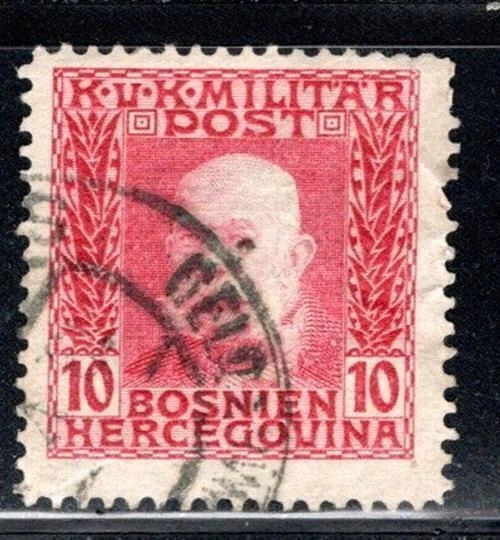 ЛОТ Б/У МАРОК БОСНИИ И ГЕРЦЕГОВИНЫ 1805K  - Изображение 1 из 1