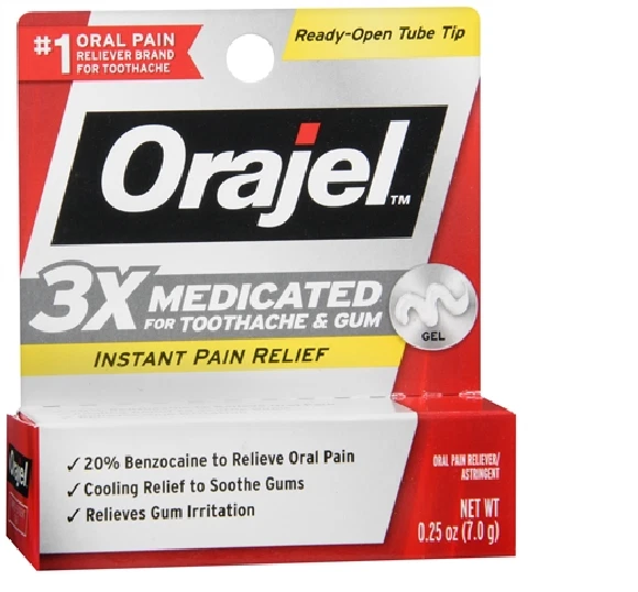 SM Orajel Instant Pain Relief from Toothaches and Gum Pain 0.25oz - Image 1 of 1