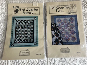 FAT QUARTER FUN & FAT QUARTER FRENZY 2 Patterns by House of Quilts - Imagen 1 de 5