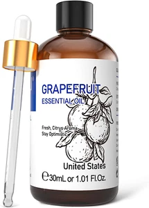 30 Ml Grapefruit Essential Oil, for Diffuser, Skin Care,100% Pure and Natural - - Picture 1 of 12