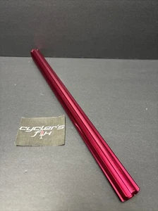 Anodized 22.2mm 7/8” Fluted Aluminum Alloy Seatpost Bicycle Bmx Klunker Gt Haro - Picture 1 of 10