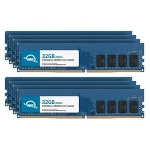 OWC 256GB (8x32GB) DDR4 2933MHz 2Rx8 ECC Unbuffered UDIMM 288pin Memory RAM - Picture 1 of 7