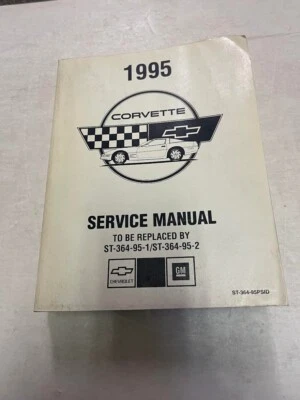 Chevrolet Chevy Corvette 1995 servicio preliminar manual de taller de reparación OEM Foto 1 de 3