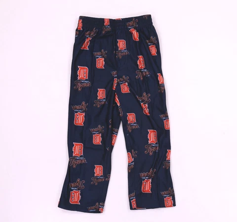MLB Detroit Tigers Kids Elastic Waist Blue Pajamas Size 2T Cover