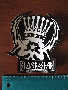Authentic SILVER STAR Sticker / Decal AWESOME!! Check it out!! GIRLS - Picture 1 of 1