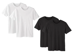 Mens Summer Solid Color 100% Cotton Oxford Quality T-shirt Gym Athletic Tee - Picture 1 of 10
